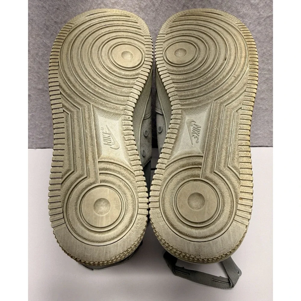 Nike SF Air Force 1 Mid Light Pumice Grey Women's Size 7 AA3966-006 Suede AF1